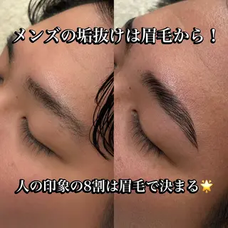 メンズ アイブロウ 海外風眉毛特化🤎 Nanase.libの眉毛・アイブロウイメージ