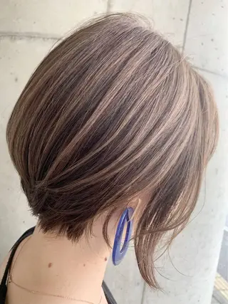 カラー 藤井 陽菜のヘアスタイル