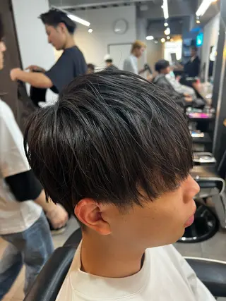 ショート メンズカット、パーマ 特化🔥🌊瀬川竜生のヘアスタイル