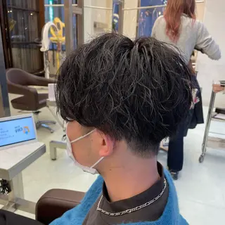 パーマ メンズ 川上 紗也加のヘアスタイル