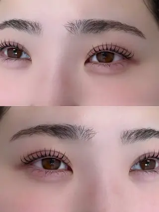 マツエク・マツパ THE BALM🤍 YUIのマツエク・マツパデザイン