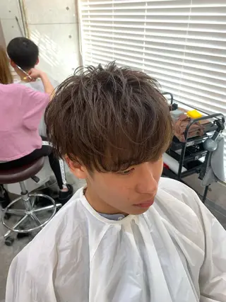 メンズ 佐藤 智弘のヘアスタイル