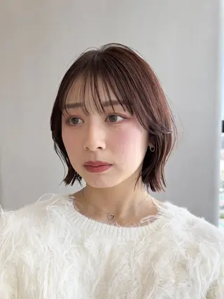 ショート カラー 田中航平/渋谷ボブ/ レイヤーボブのヘアスタイル