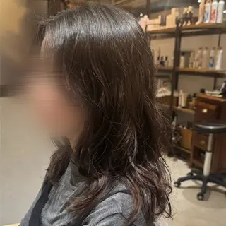 ミディアム パーマ い な み ま なのヘアスタイル
