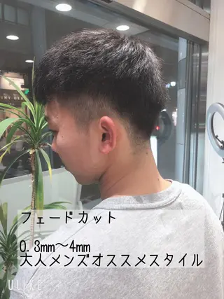 ショート パーマ ヘアアレンジ メンズパーマ特化/ メッシュ/薫/店長のヘアスタイル