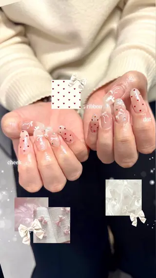 ネイル yuki❄️堺筋本町 韓国ワンホンのネイルデザイン