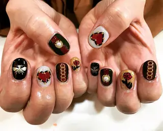 ネイル nailartist lisaのネイルデザイン