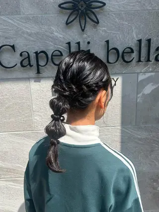 ヘアアレンジ カぺリベラ グラマラス店のヘアスタイル