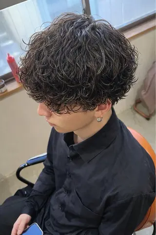 パーマ メンズ matsui ／ anheloのヘアスタイル
