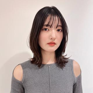 ミディアム カラー 🌼レイヤーカット |新宿|樽見琴里🌼のヘアスタイル