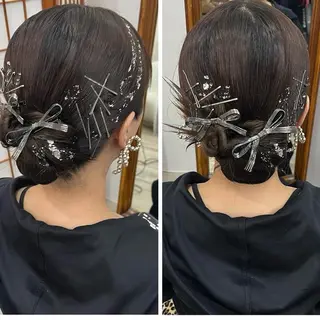ヘアアレンジ 玉城 里奈のヘアスタイル
