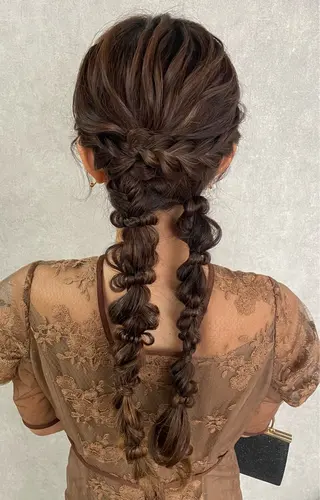 ロング ヘアアレンジ 💜Rebre** Mayu💜のヘアスタイル