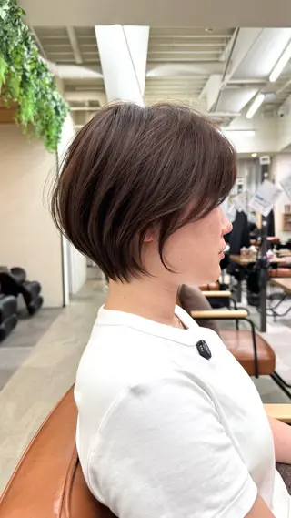 ショート カラー お悩み解決ショート/ 似合わせカット/といのヘアスタイル