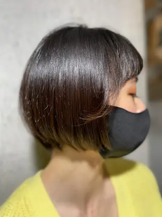 ショート 坂野 結子のヘアスタイル