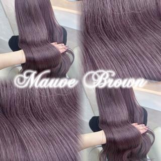 ロング カラー 🩰はるあ🩰/大宮 /艶カラー🏹のヘアスタイル
