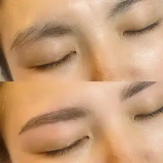 アイブロウ Lowé nailのネイルデザイン