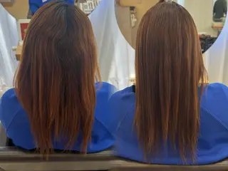 セミロング Agu hair 粉河のヘアスタイル