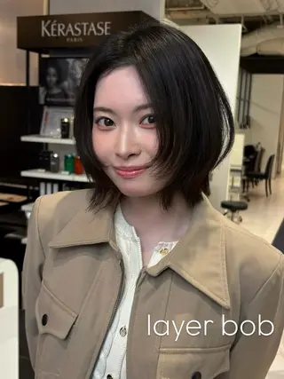 ショート trico心斎橋 ナツミのヘアスタイル