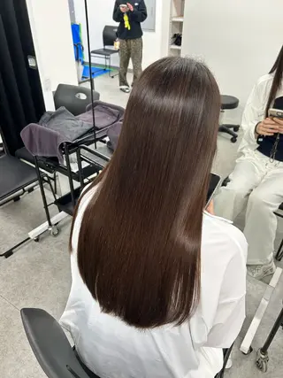 ロング カラー ヘアアレンジ メンズ さくら🍒 暖色カラー/髪質改善のヘアスタイル
