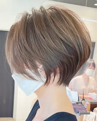 ショート ショート特化／銀座／ 冨田 湖翠のヘアスタイル