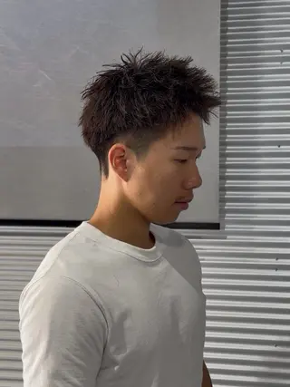 ショート パーマ メンズ メンズの悩み解決専門 柏パーマ職人/曽我尾のヘアスタイル