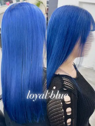 ロング カラー 旭岡龍明/ハイトーン /ケアブリーチのヘアスタイル