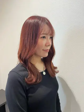 カラー 橋本 風花のヘアスタイル