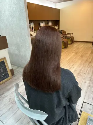 ロング カラー なぎは/似合わせ・ ナチュラルカラーのヘアスタイル