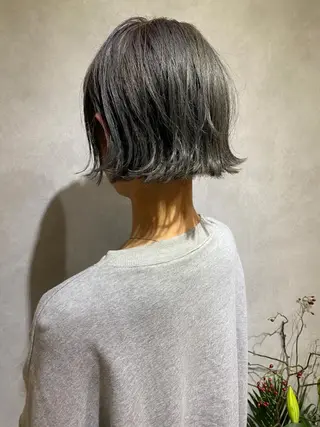 ショート カラー みうら ミウラのヘアスタイル