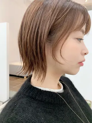 ショート カラー co-kyu コキュウのヘアスタイル
