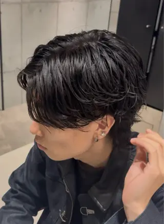 パーマ メンズ 藤原 幸大/名取美容師のヘアスタイル