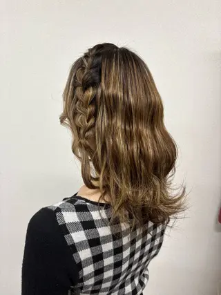 ヘアアレンジ ヘアサロン ミカヅキのヘアスタイル