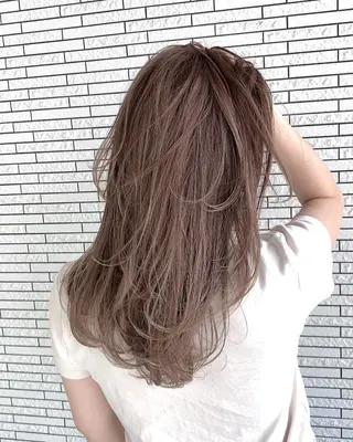 ロング カラー クドウレイ fifth神南のヘアスタイル