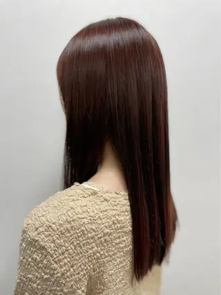 カラー 柿澤 結菜💎‪💚🐻‍のヘアスタイル