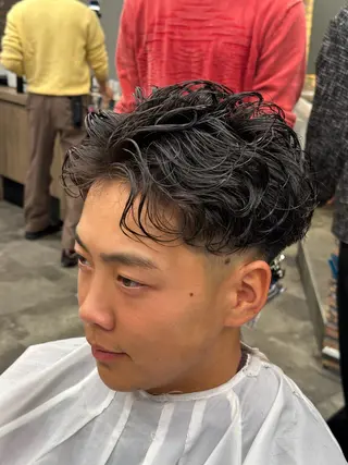パーマ メンズ 【横浜メンズ特化】 海外風パーマ/トムのヘアスタイル
