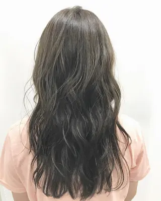 ロング カラー HAREru. モデル募集【戸塚】のヘアスタイル