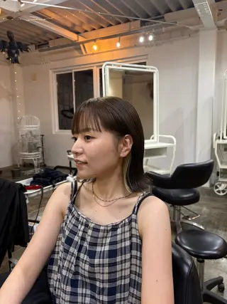カラー fukuma hikariのヘアスタイル