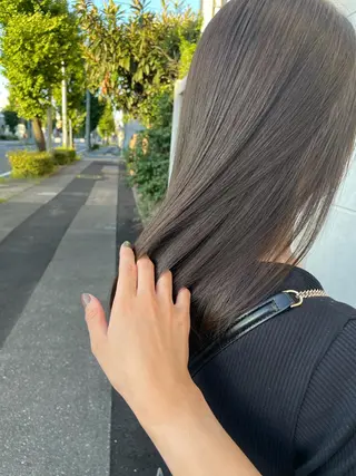 セミロング topstylist ユヒャンのヘアスタイル