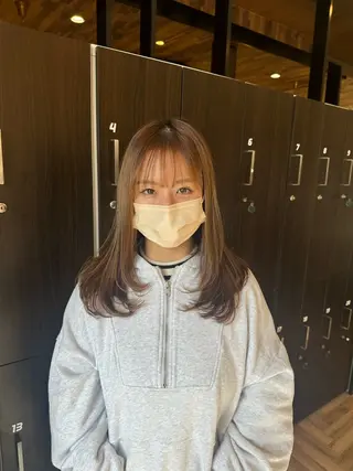 セミロング arl 豊田店のヘアスタイル