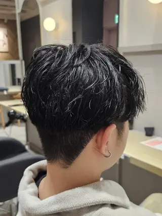 ショート パーマ 🍀☘️阿部 誉叶☘️🍀のヘアスタイル