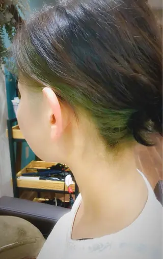 ミディアム 齊藤 篤士のヘアスタイル