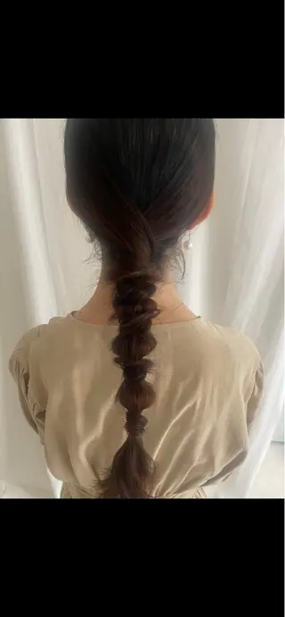 ヘアアレンジ hrm .のマツエク・マツパデザイン