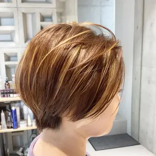 ショート カラー ちゆら -chiyura-のヘアスタイル