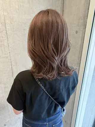 セミロング カラー ROCCA hair eje. 千晴のヘアスタイル