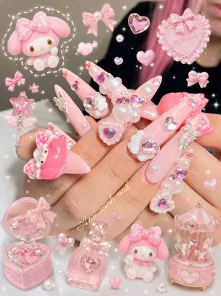 ネイル 𝓐𝓷𝓻𝓲 XiinhNailのネイルデザイン