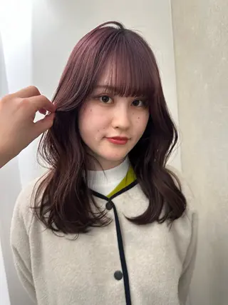 ロング カラー 韓国ヘアメンズ・レデ ィース特化ミクのヘアスタイル