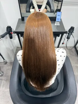 ロング カラー mao⭐️ 透明感カラー‎⭐️のヘアスタイル