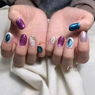 ネイル chai nail &  eye📍鶴橋のネイルデザイン