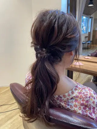 ロング chill out 塚口本町店のヘアスタイル