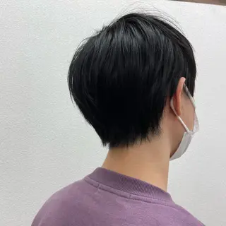 ショート メンズ もりたみかこ 美容師お休み中のヘアスタイル